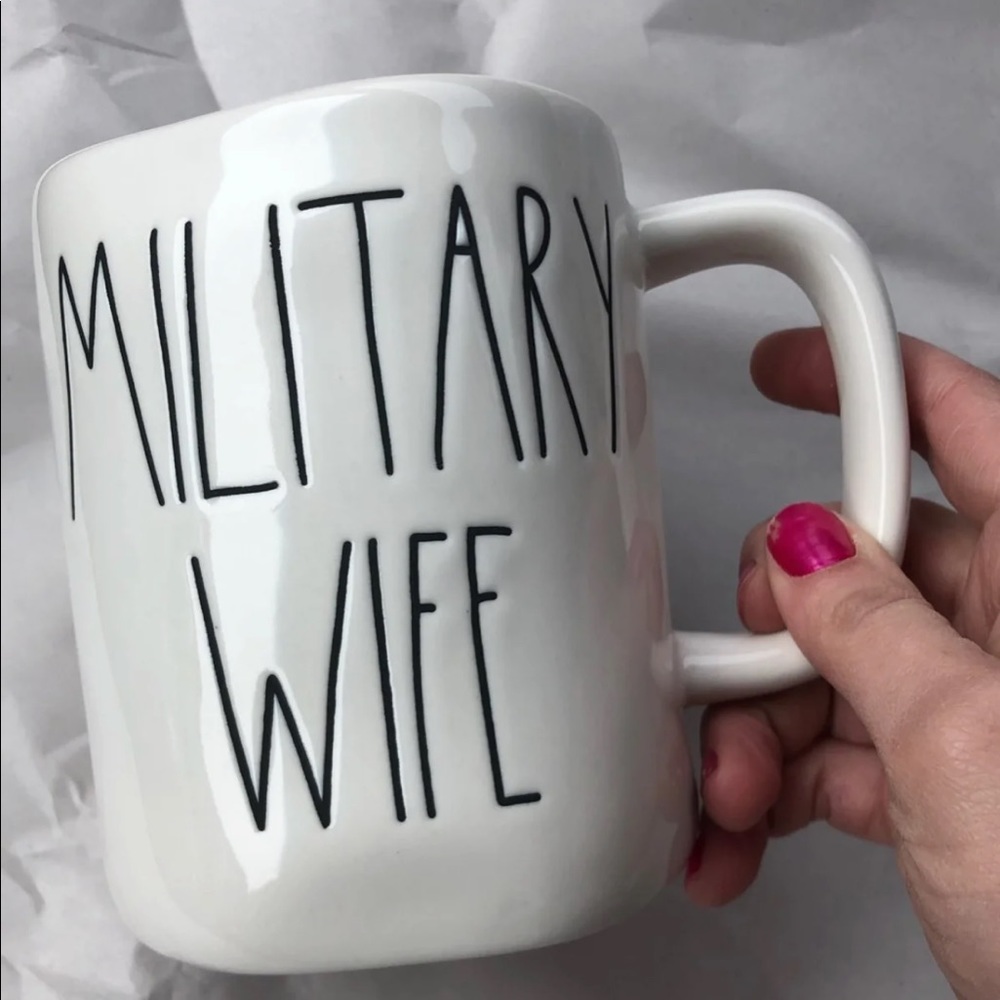 Brand New Rae Dunn Military Wife Mug